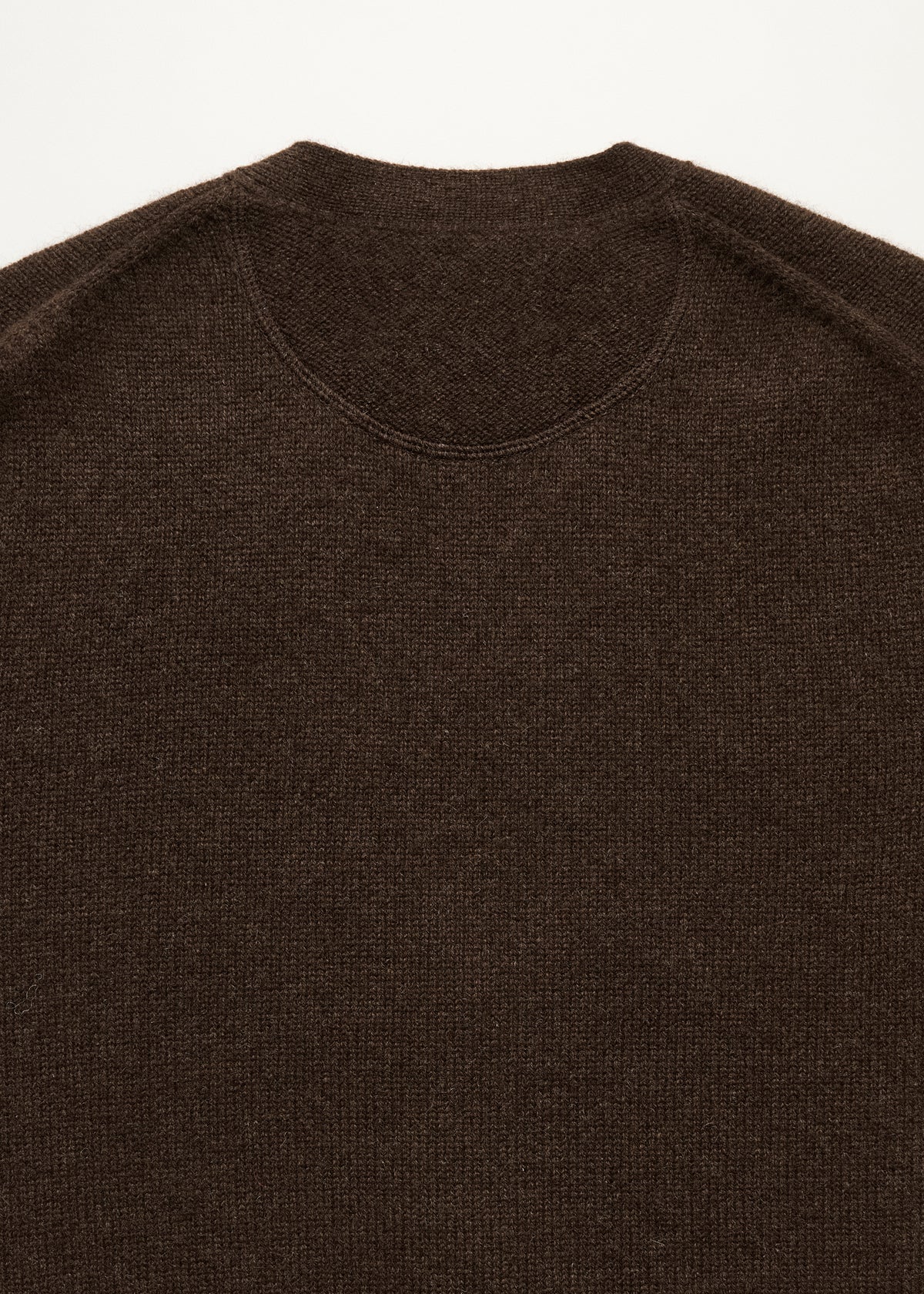 Alexa cardigan – yak | Pure dark brown Cardigan aiayu