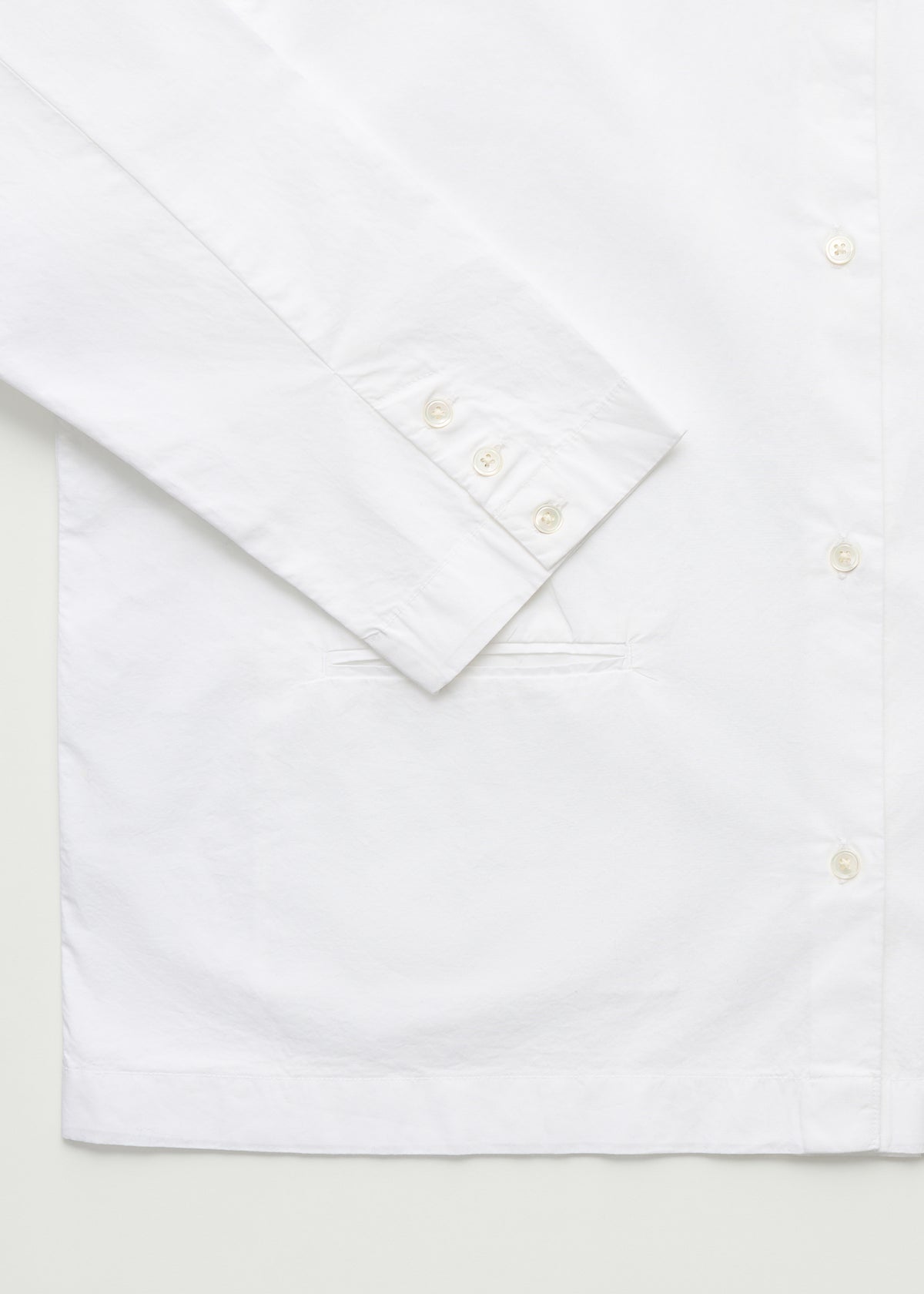 Atla shirt | White Shirt Woven aiayu