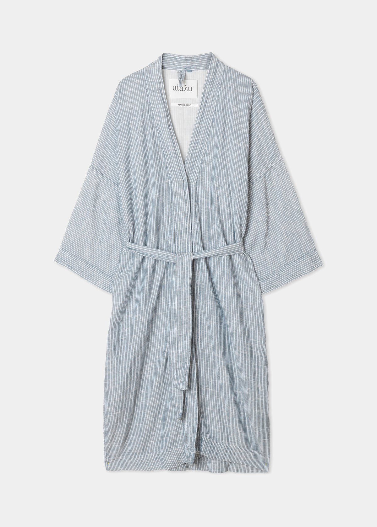 Bathrobe striped | Indigo Bathrobe aiayu