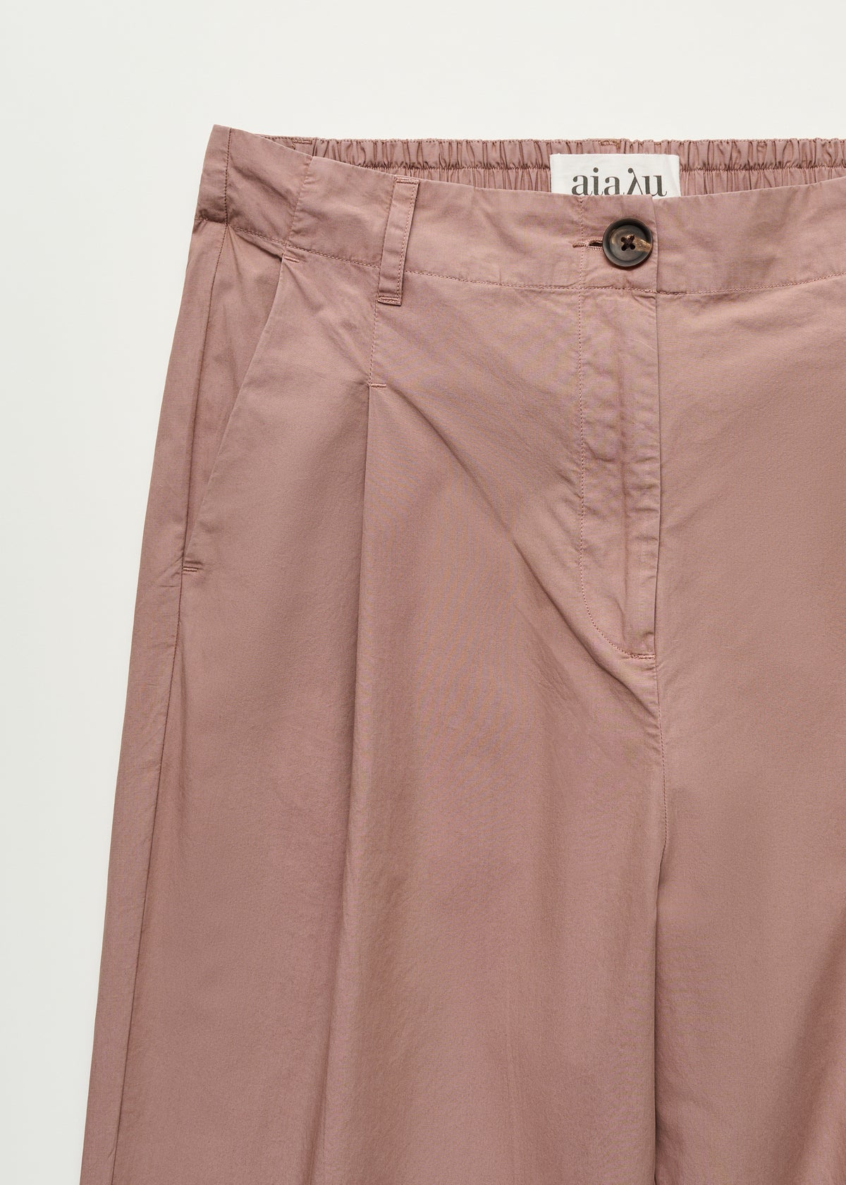 Billy pant zip poplin | Desert blush Pants aiayu