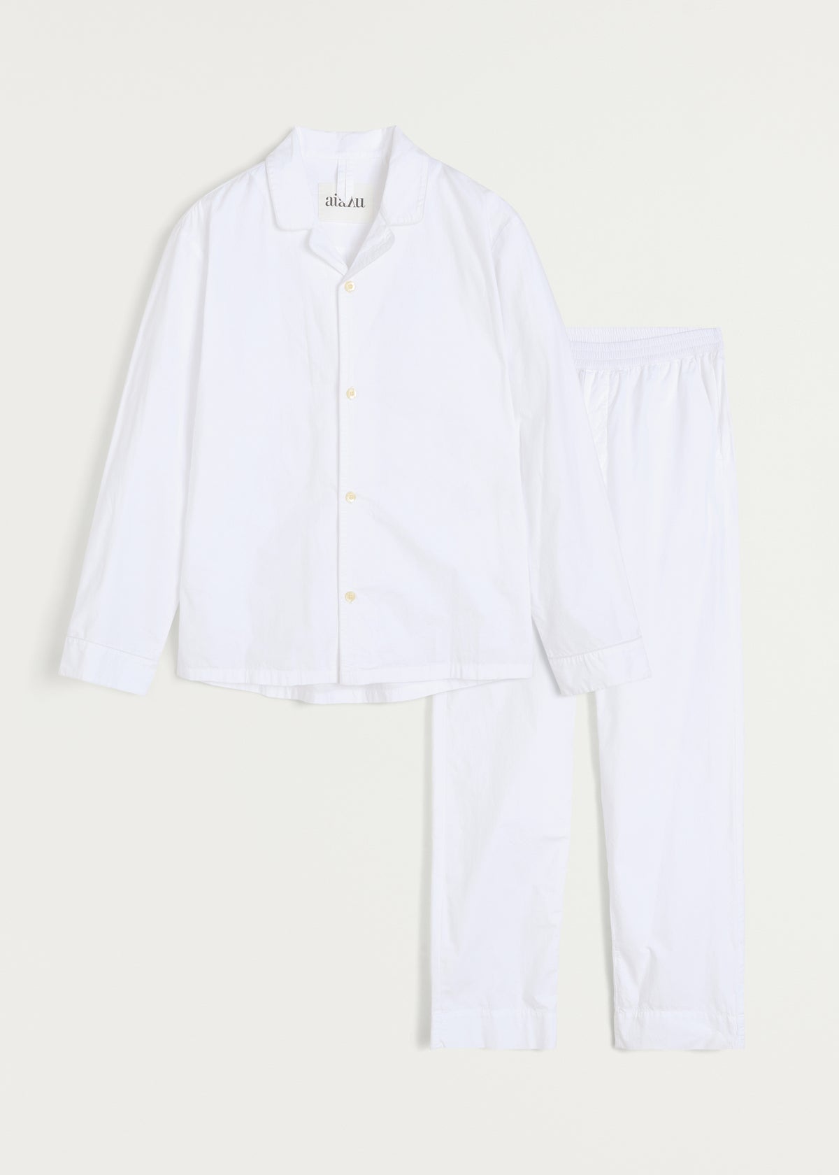 Classic pyjamas | White Pyjamas aiayu