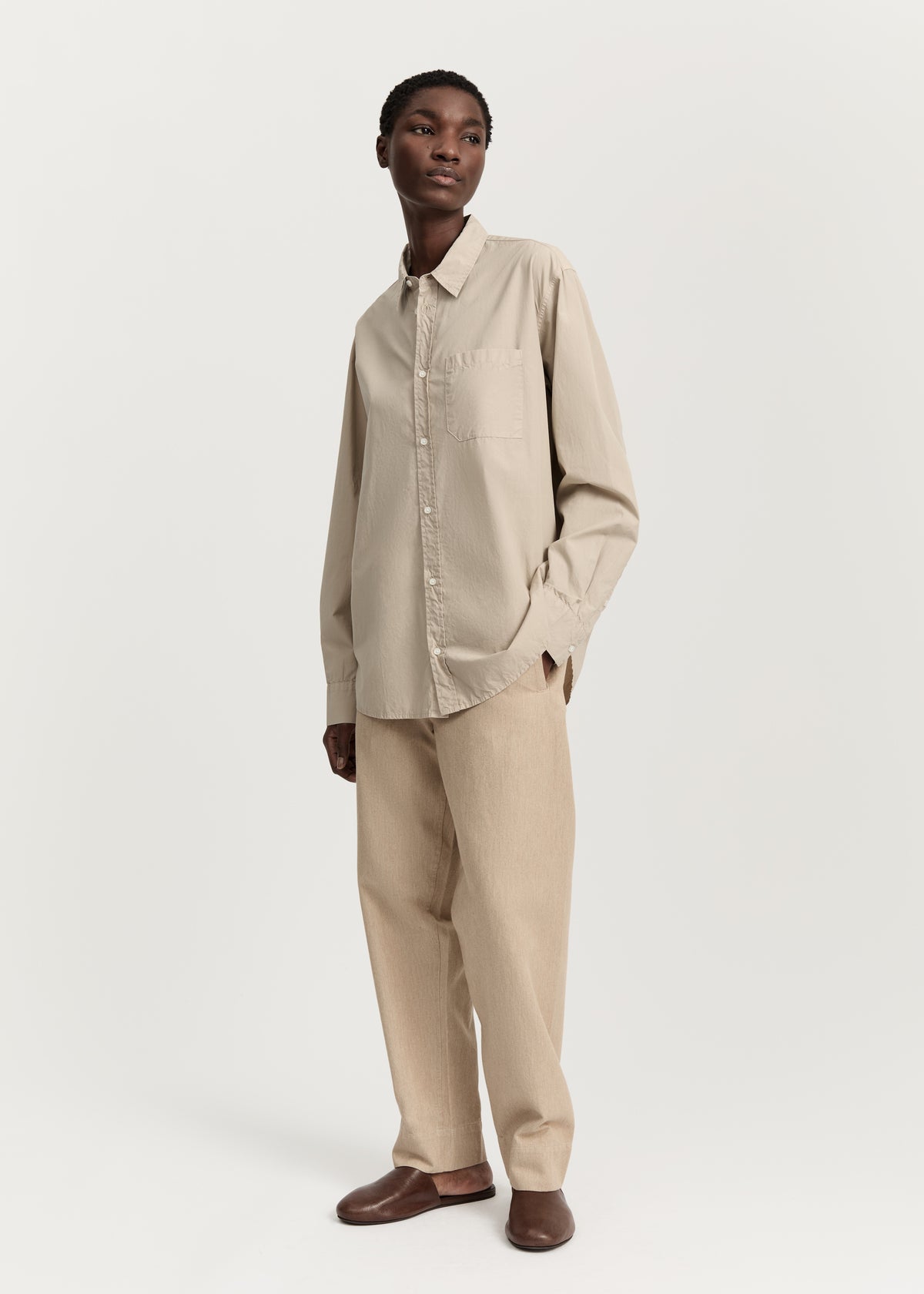 Classic shirt | Dried herb Shirt Woven aiayu