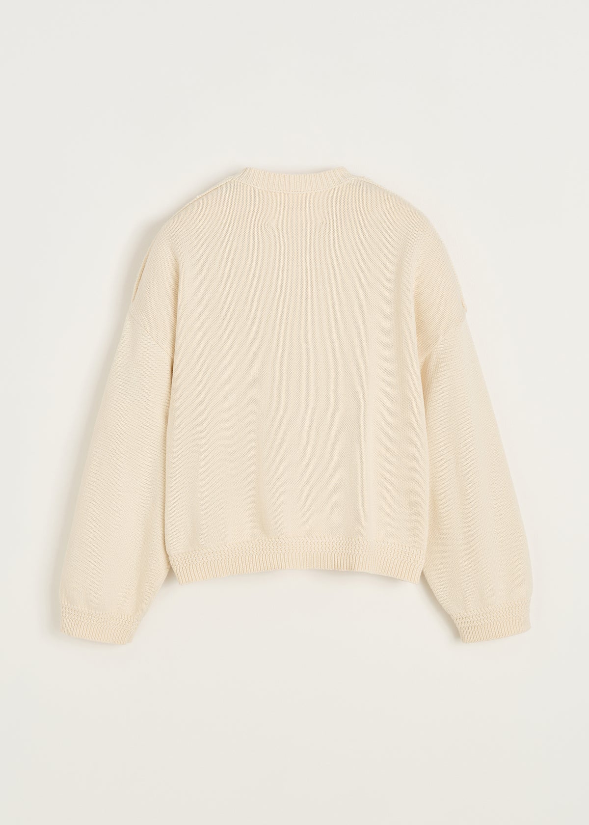 Cobe cotton cardigan | Pure ecru Cardigan aiayu
