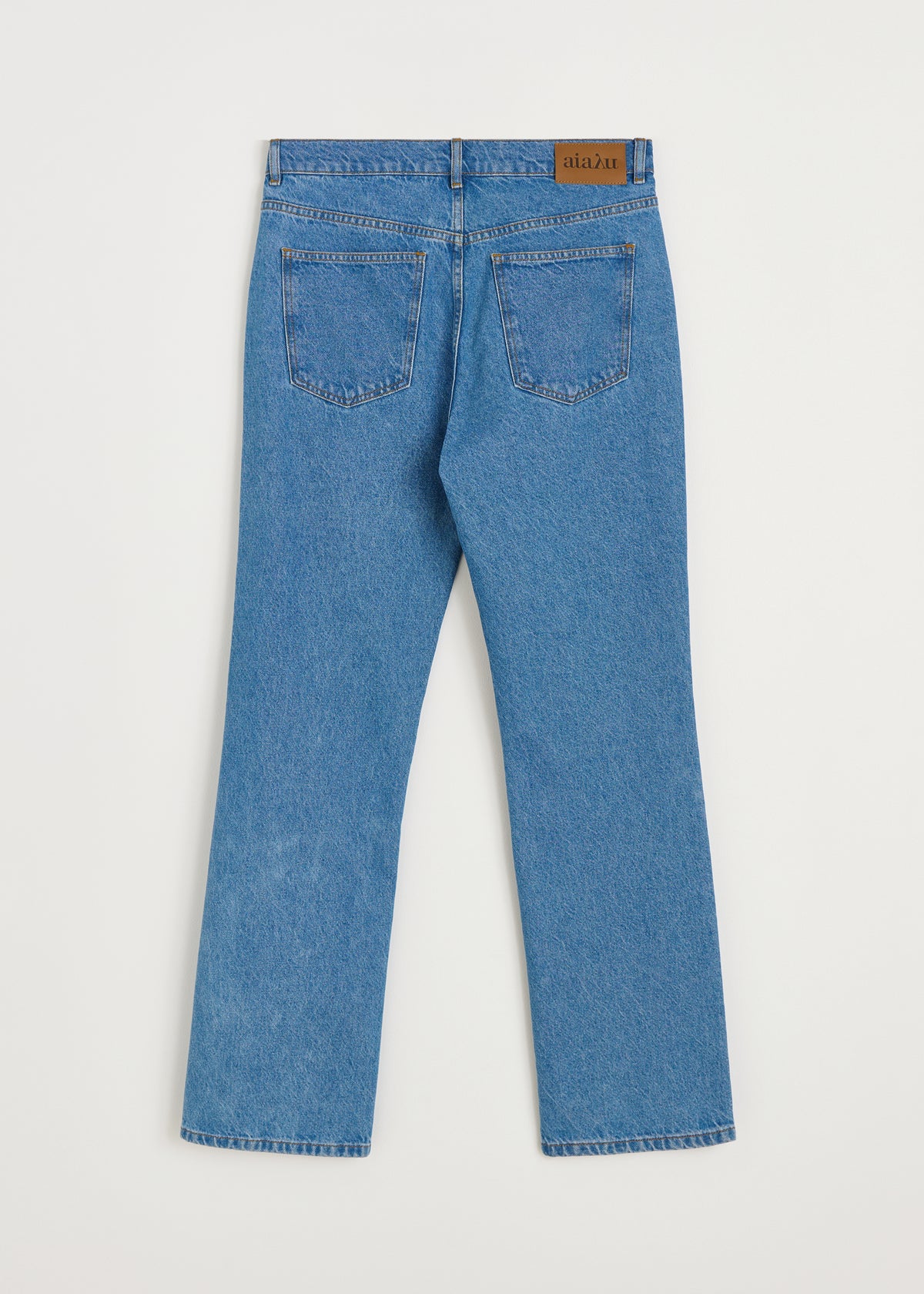 Cooper highwaist straight jeans | Clear blue Jeans aiayu