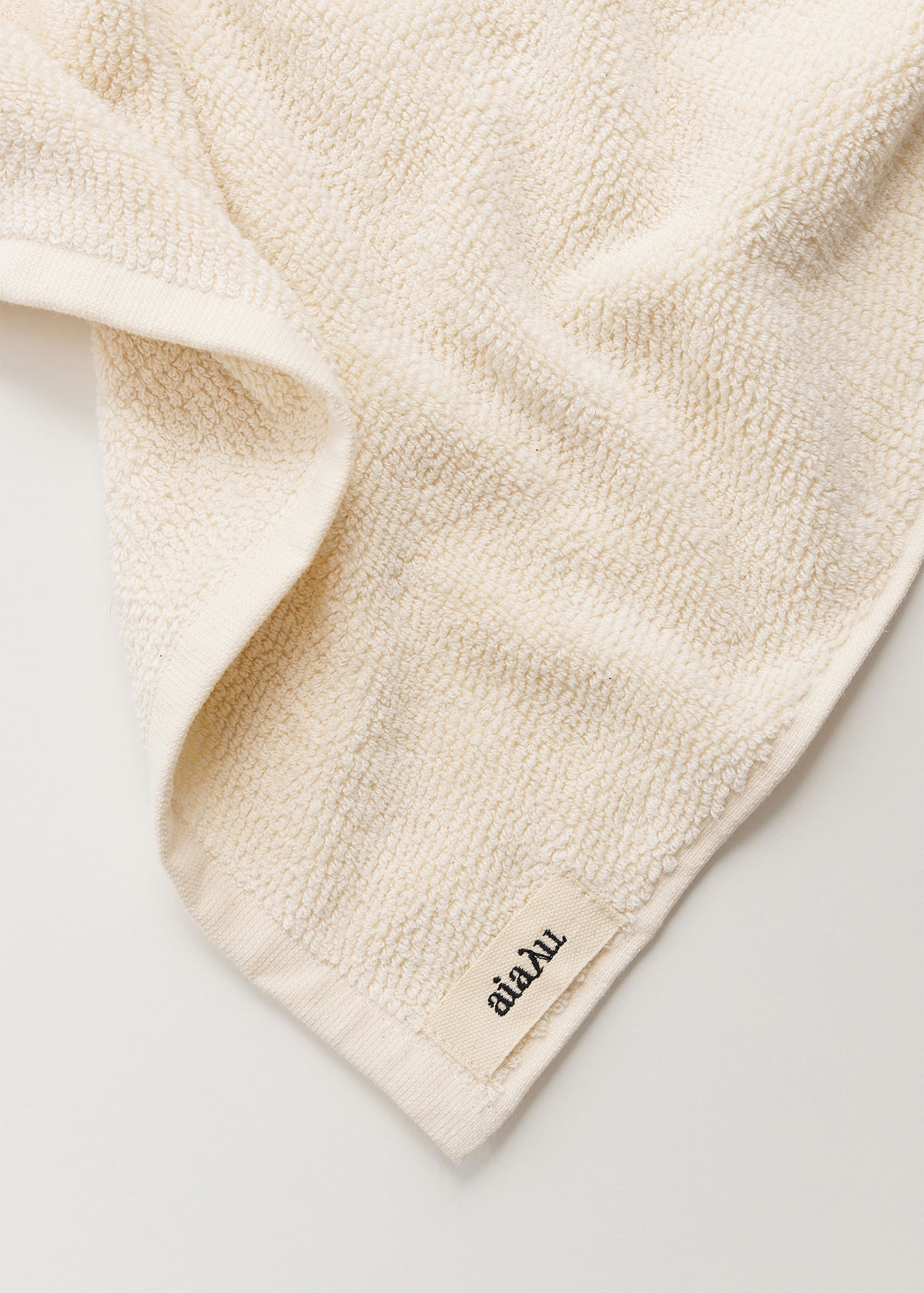 Cotton bath towel - 70x140 | Pure ecru Towel aiayu
