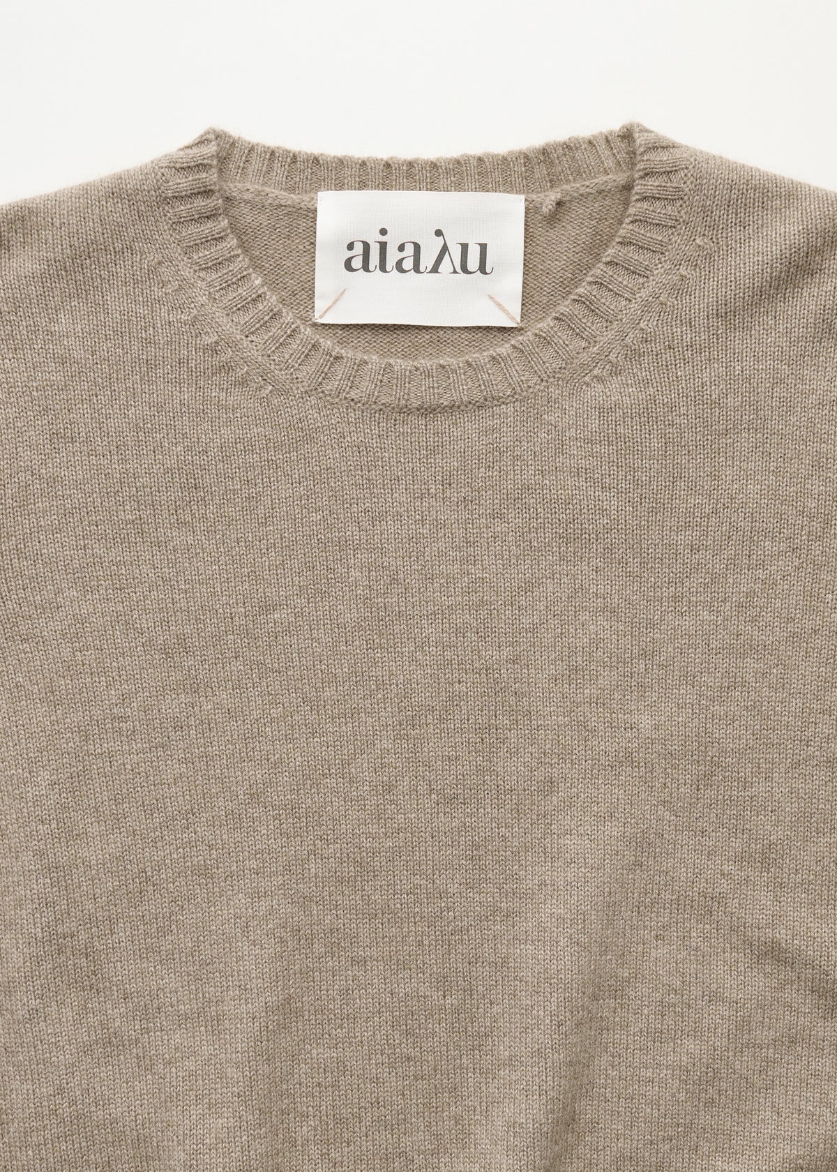 Inga sweater – cashmere | Pure grain Sweater aiayu