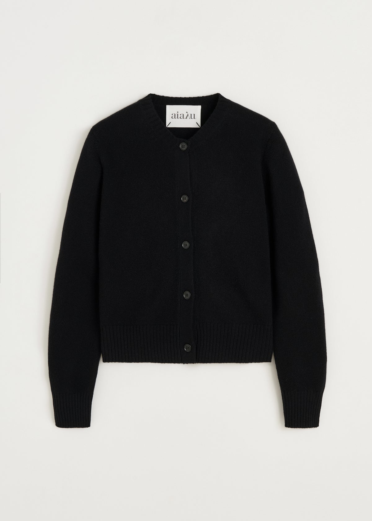 Ingolf cardigan – cashmere | Black Cardigan aiayu