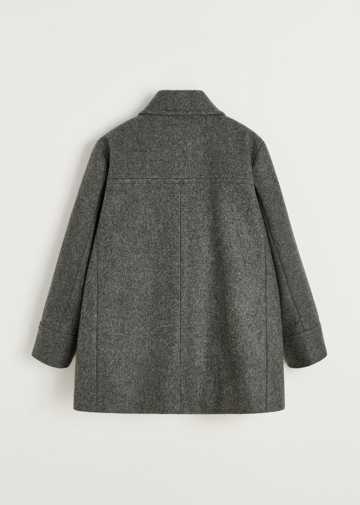 Jamie jacket loden – wool | Pure Grey Coat aiayu