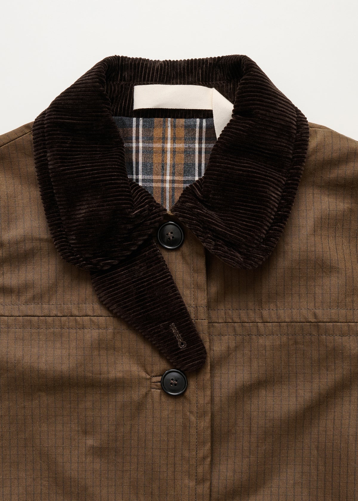Jamie jacket ripstop oilskin | Bark Jacket aiayu