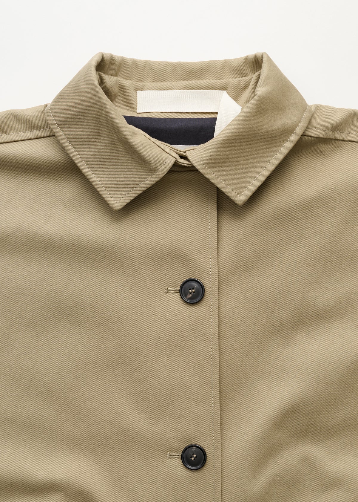 Jo coat twill | Classic khaki Coat aiayu