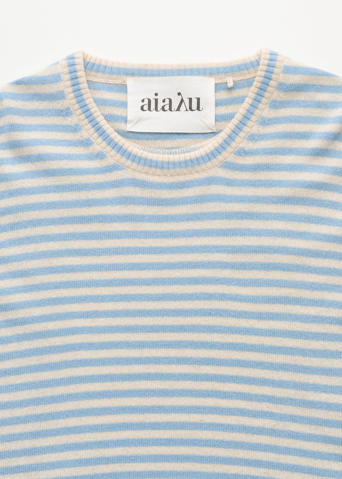 Leonardo sweater – cashmere | Mix opal blue Sweater aiayu