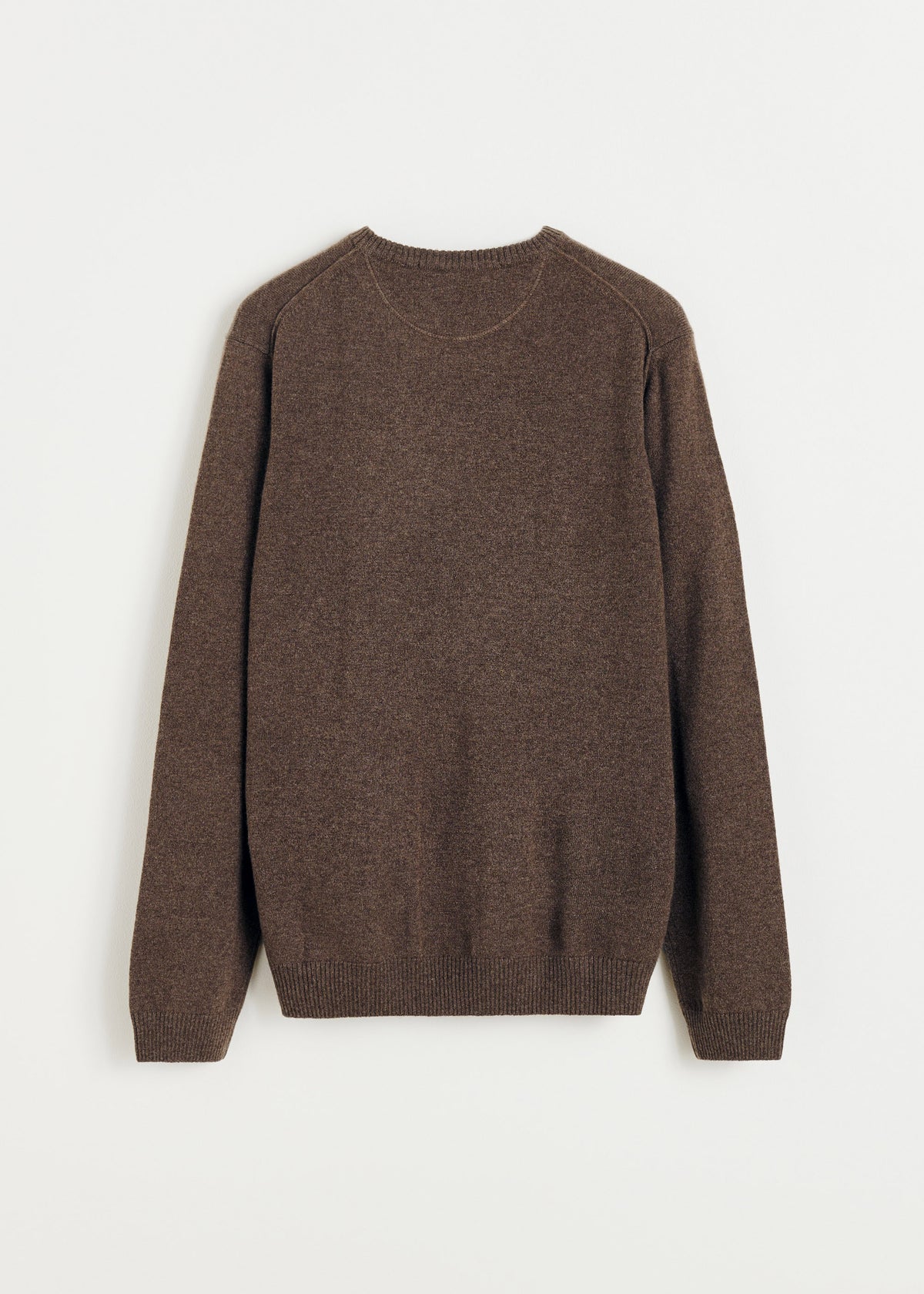 Leonardo sweater – cashmere | Pure dark brown Sweater aiayu