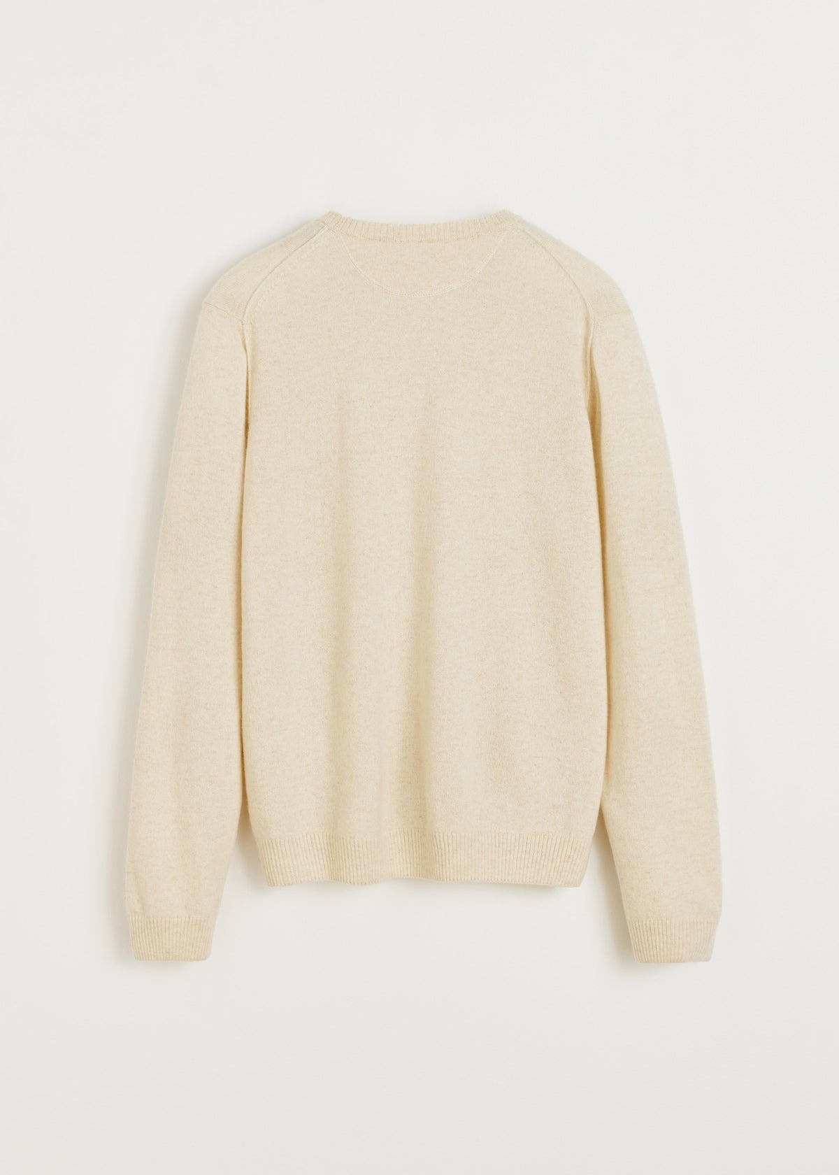 Leonardo sweater – pure cashmere | Pure Ecru Sweater aiayu