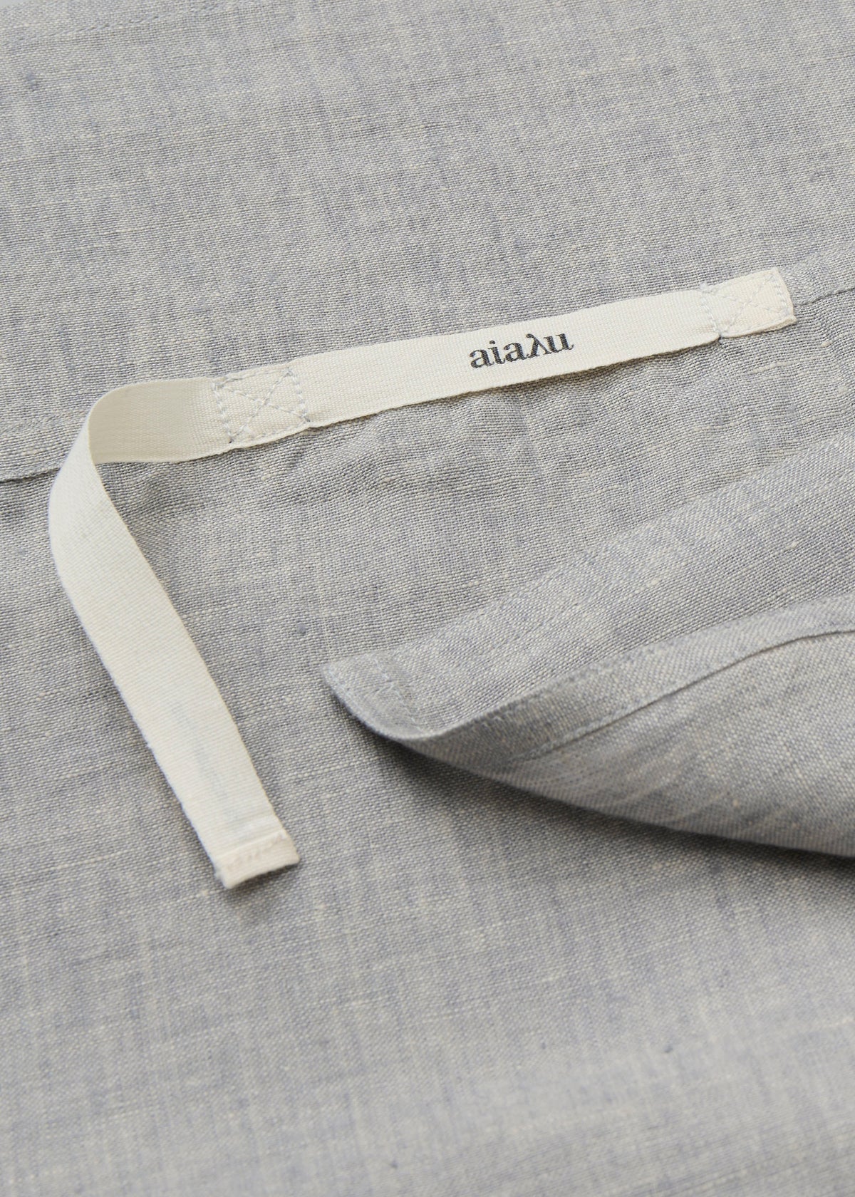 Linen kitchen towel (set of 2 pcs) | Grey Other living aiayu