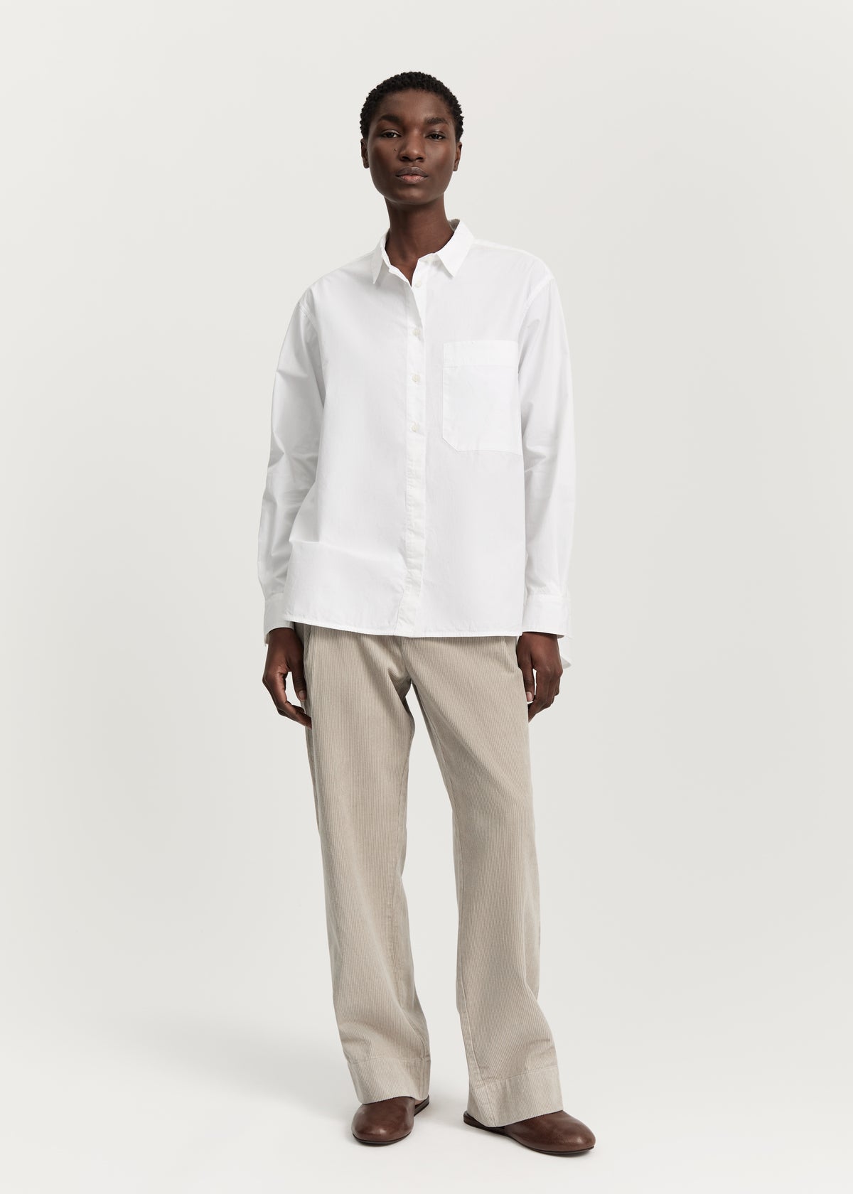 Lynette shirt | White Shirt Woven aiayu