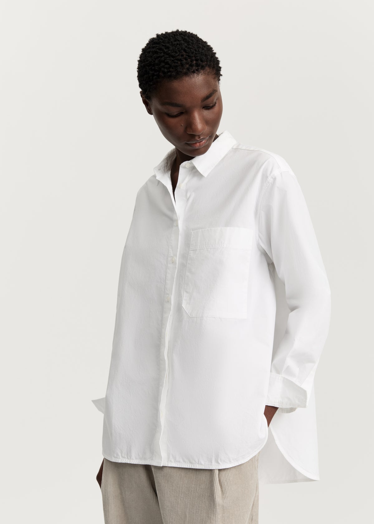 Lynette shirt | White Shirt Woven aiayu