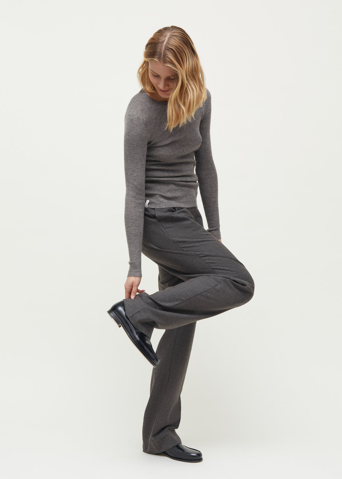 Madigan blouse – cashmere | Yak melange Blouse aiayu