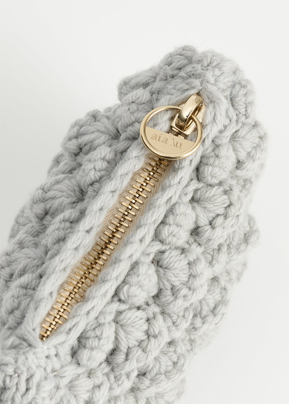 Mala wallet | Warm grey Purse aiayu