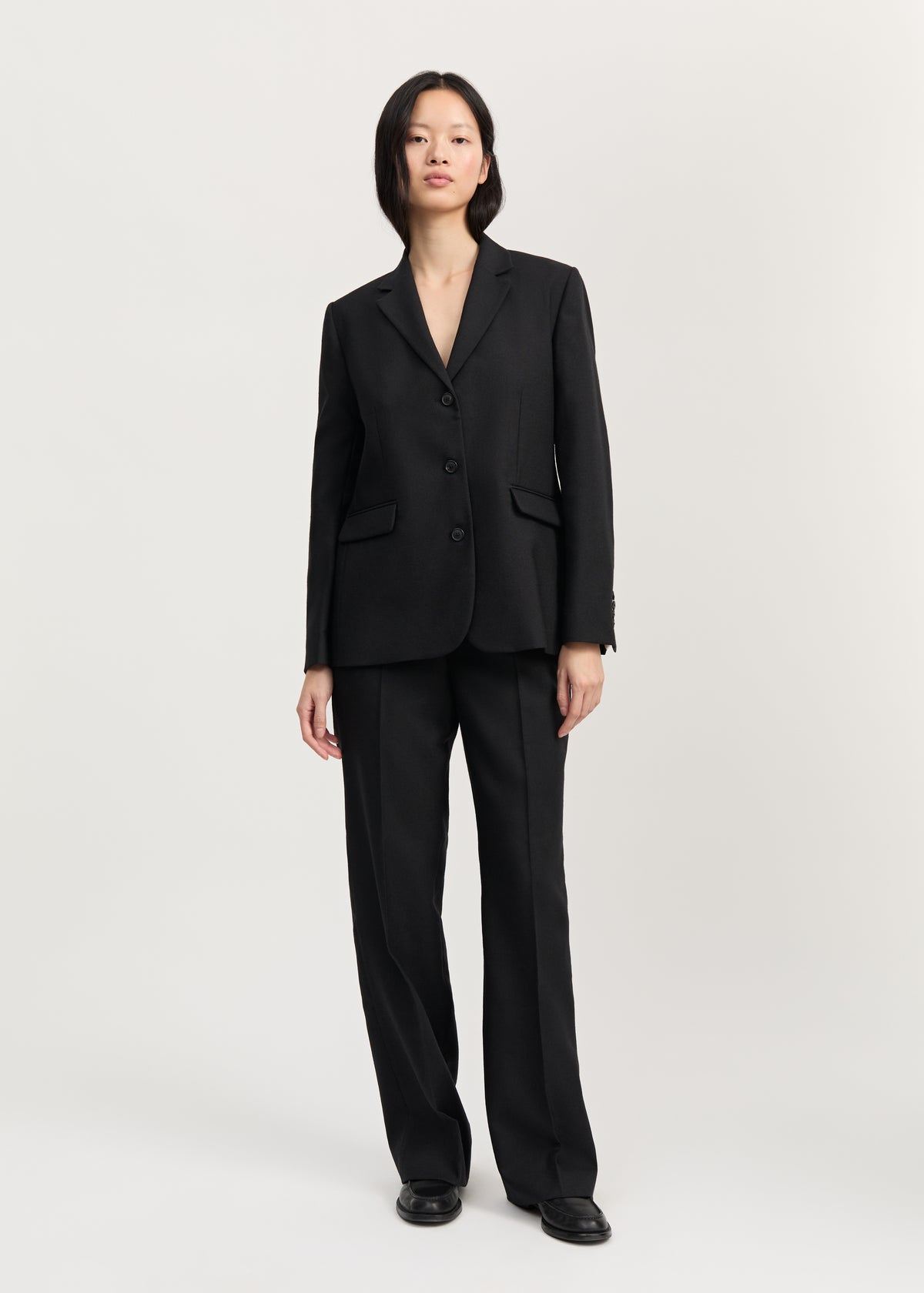 Mason blazer – wool | Black Jacket aiayu