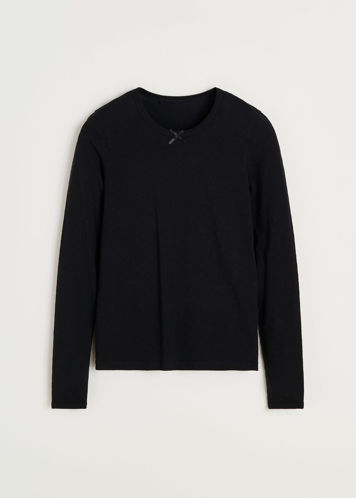 Messhu long sleeve | Black T-shirt aiayu