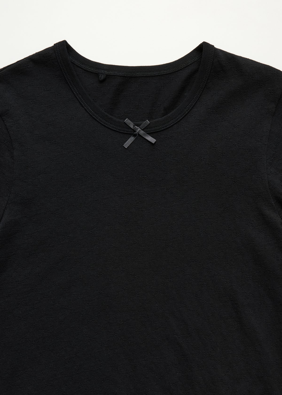 Messhu long sleeve | Black T-shirt aiayu