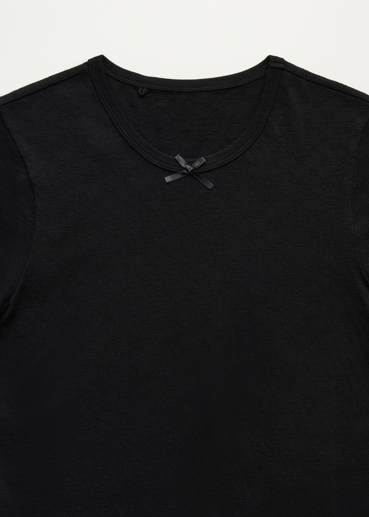 Messhu tee | Black T-shirt aiayu