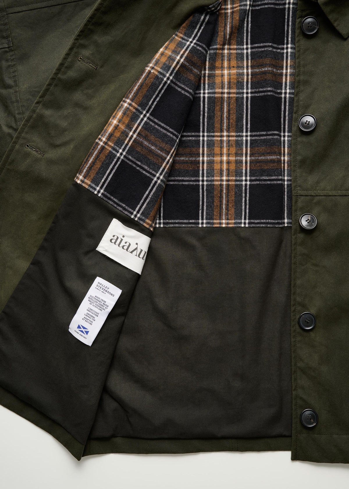 Moa jacket – oilskin | Hunter Jacket aiayu
