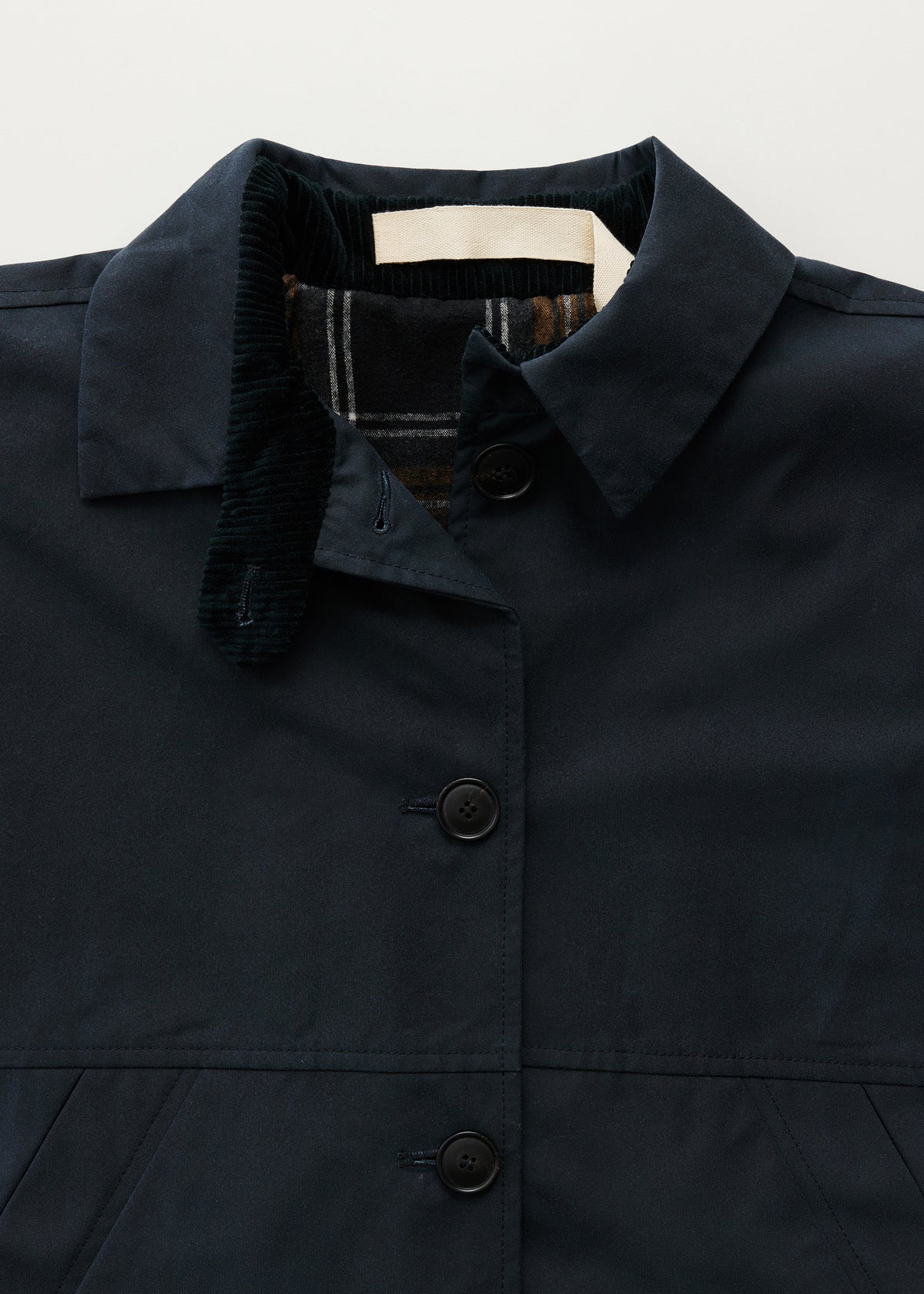 Moa jacket – oilskin | Navy Jacket aiayu