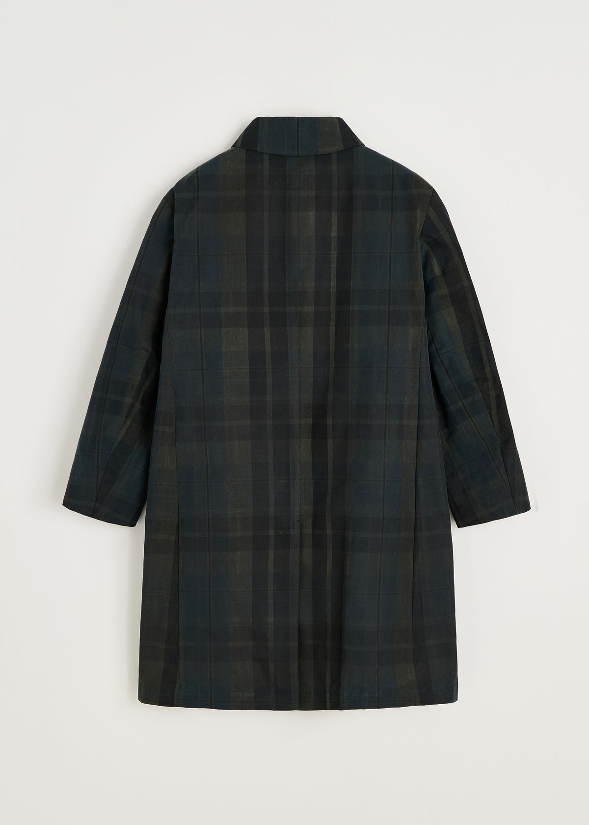 Noor coat check – oilskin silkwax | Foxleigh Coat aiayu
