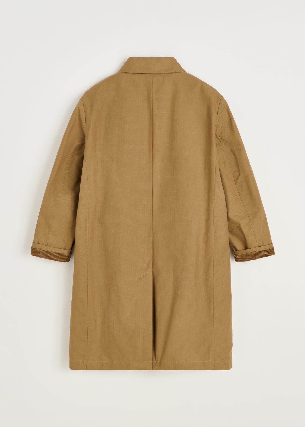 Noor coat ripstop – oilskin hybrid | Warm khaki Coat aiayu