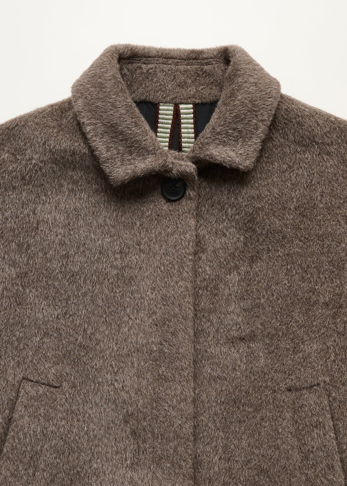 Noor coat – wool | Yak Melange Jacket aiayu