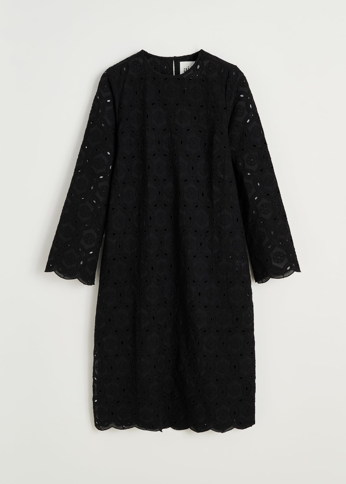 Novia dress embroidery | Black Dress aiayu