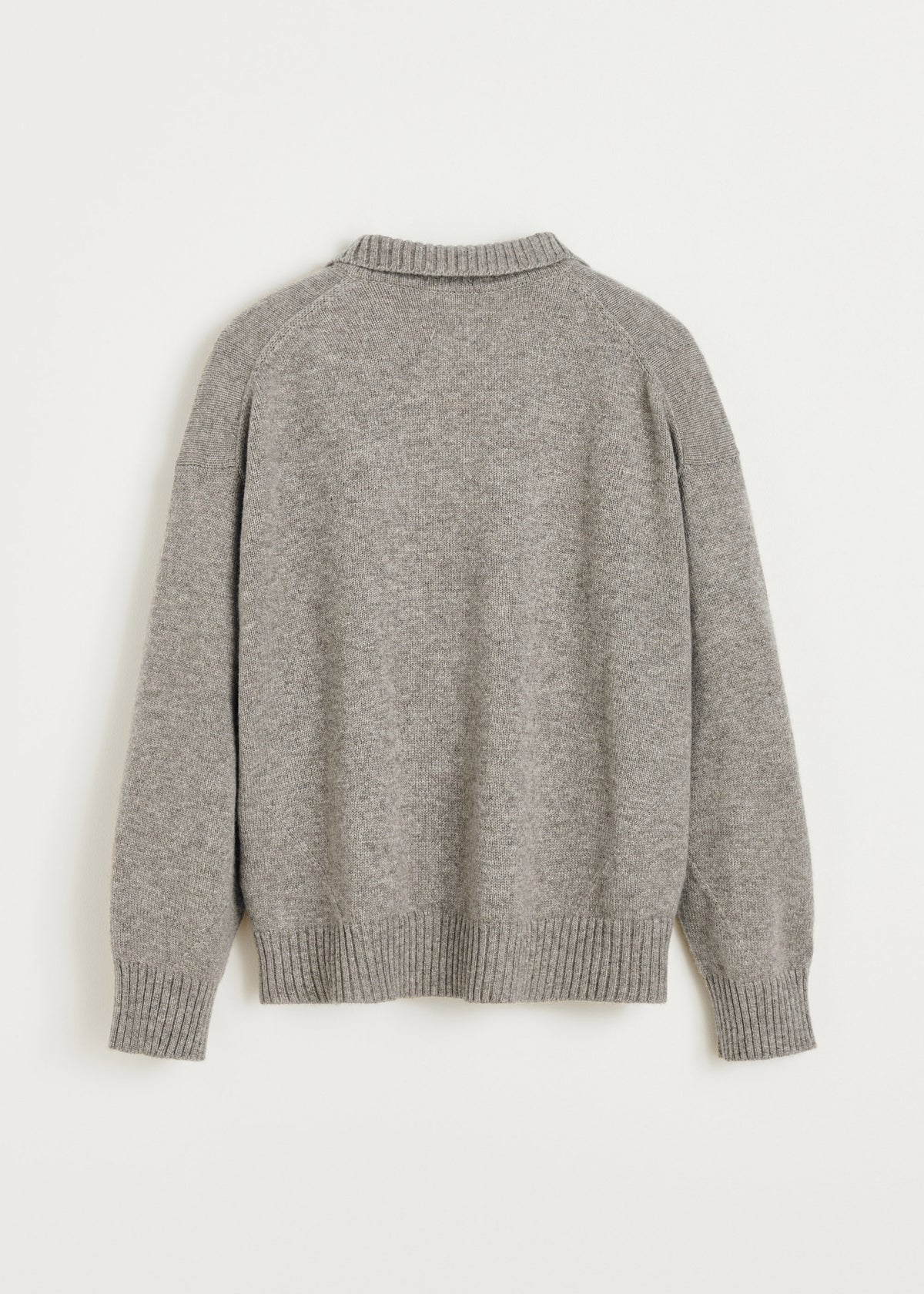 Optica polo sweater – yak | Pure soil Sweater aiayu