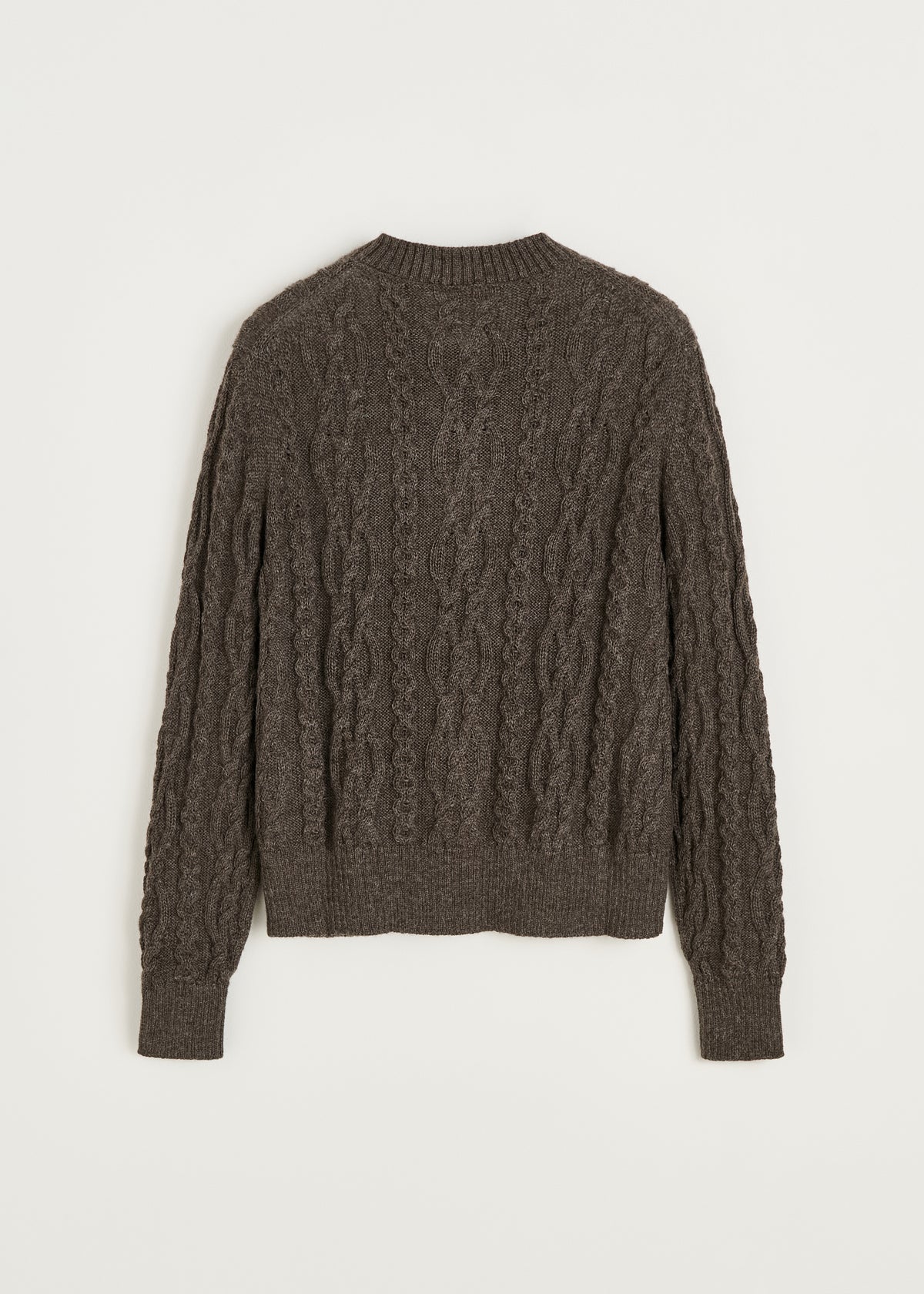 Pala cardigan – llama | Pure smokey brown Cardigan aiayu