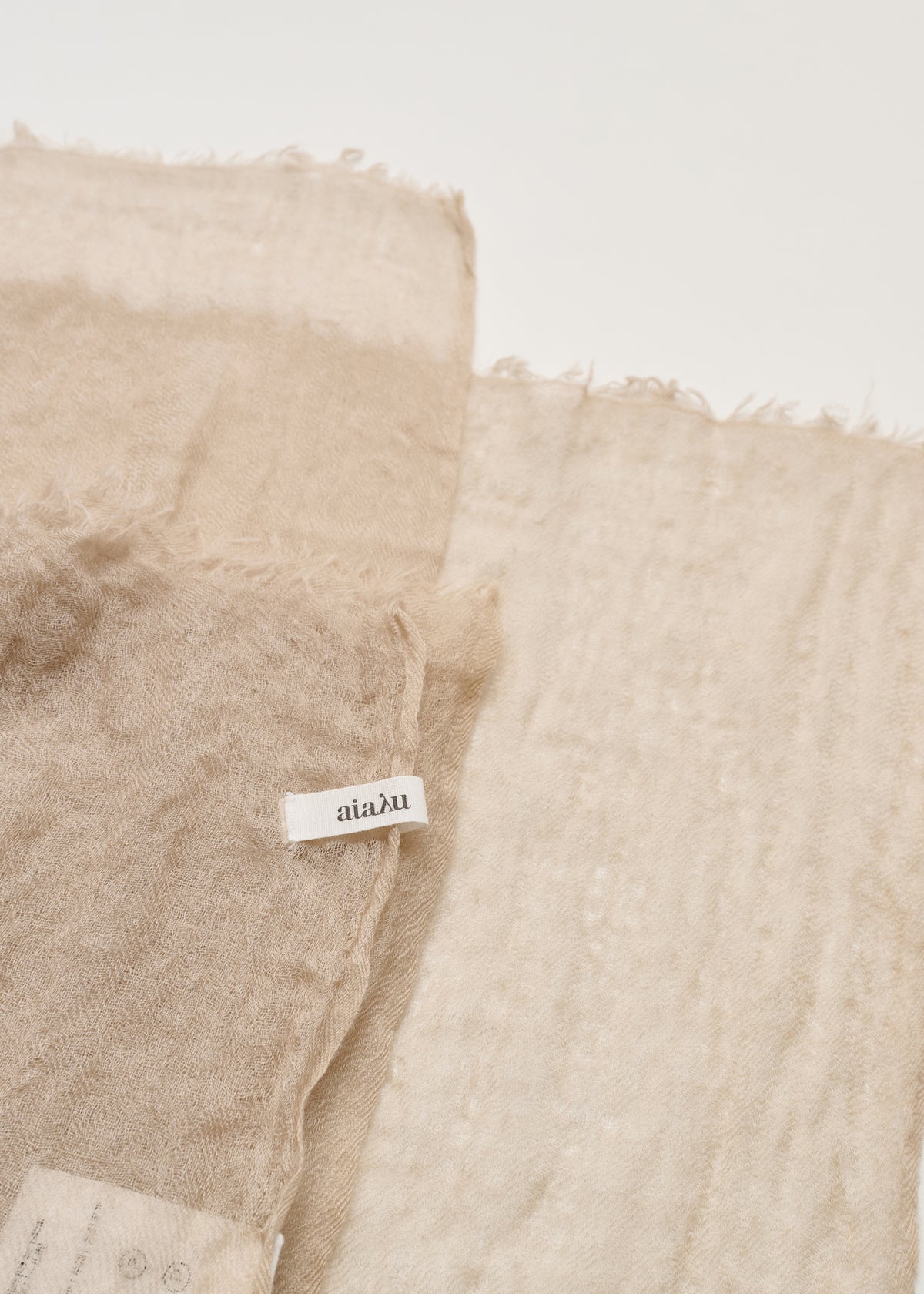 Poon scarf – cashmere | Macchiato Scarf aiayu