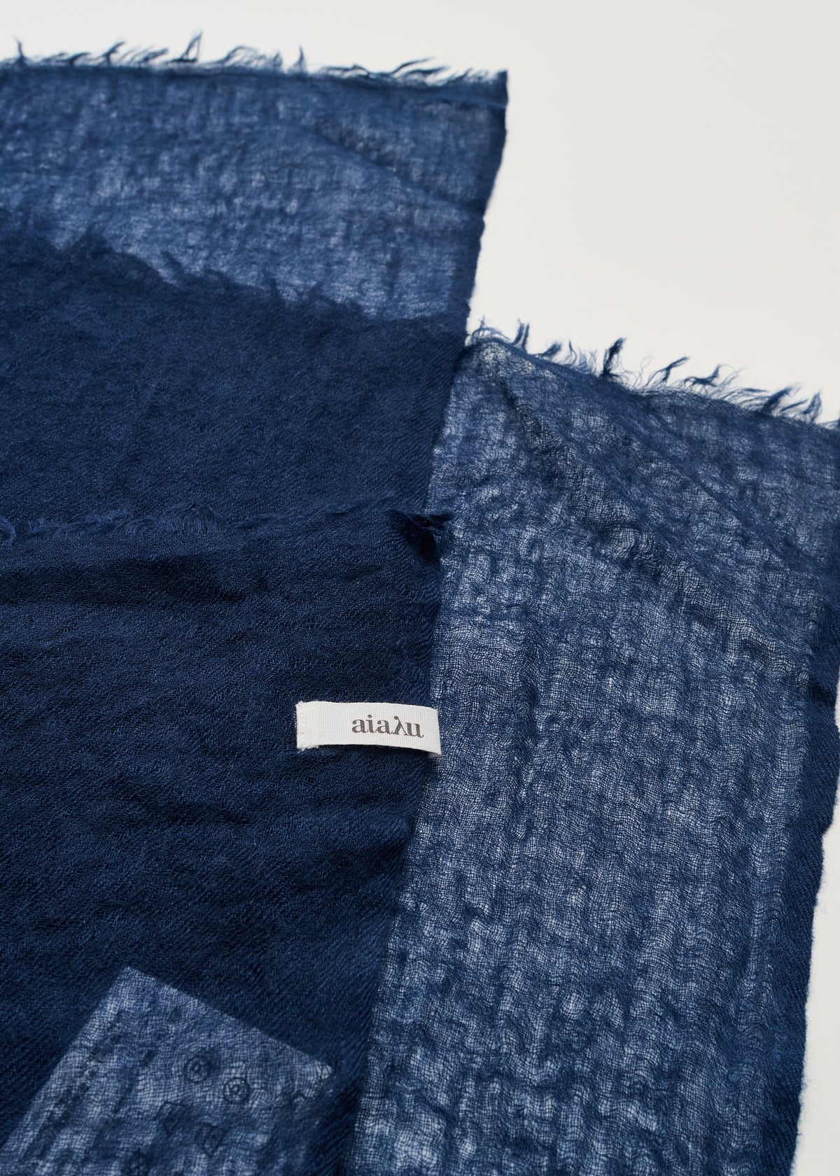 Poon scarf – cashmere | Navy Scarf aiayu