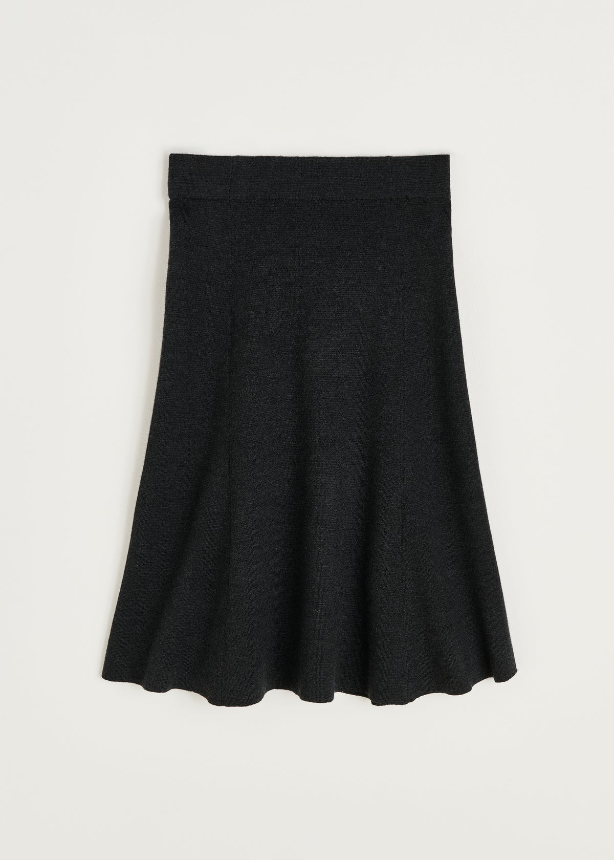 Riley skirt – merino wool | Antracite Skirt aiayu