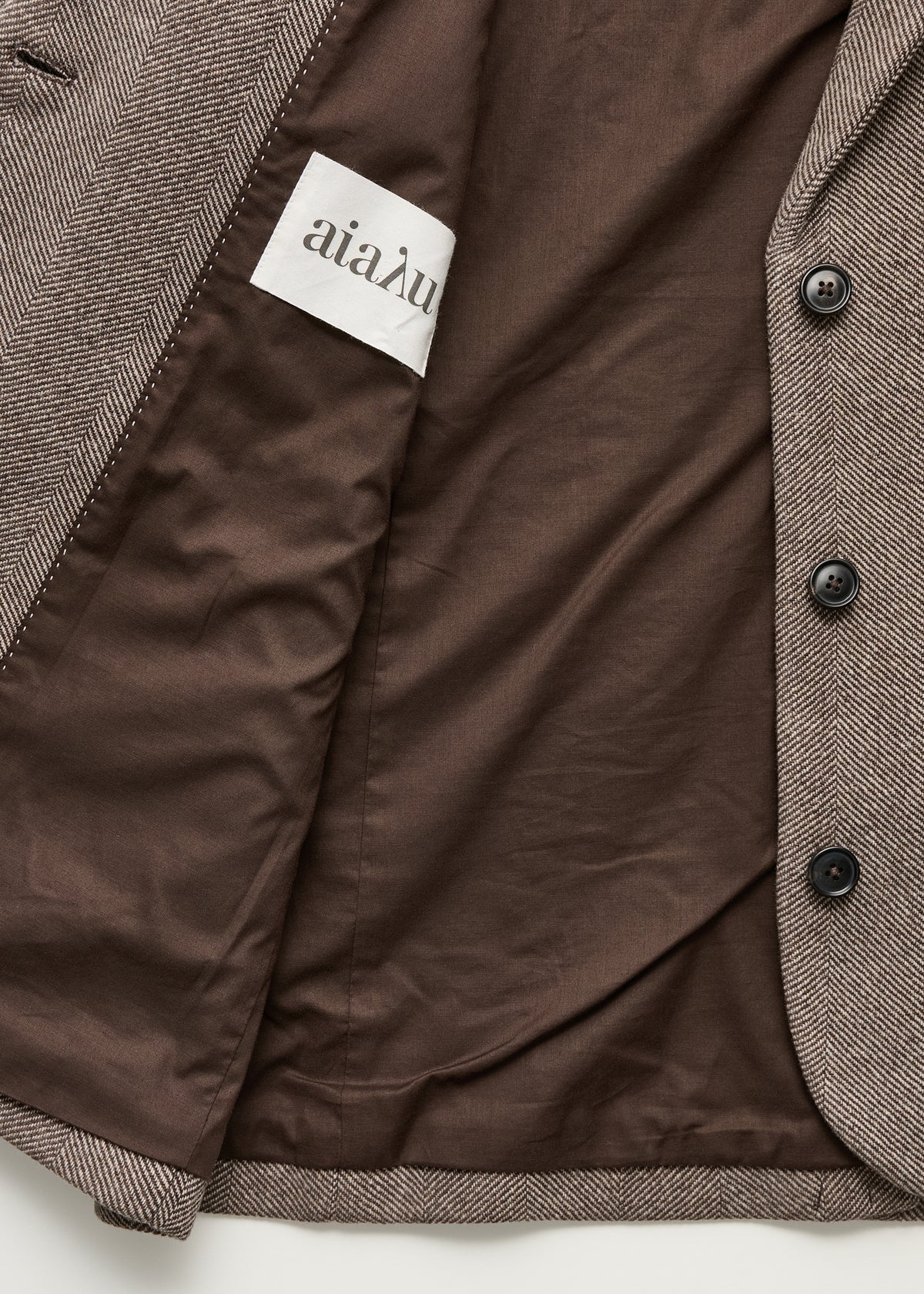 Sergio jacket – wool | Herringbone Jacket aiayu