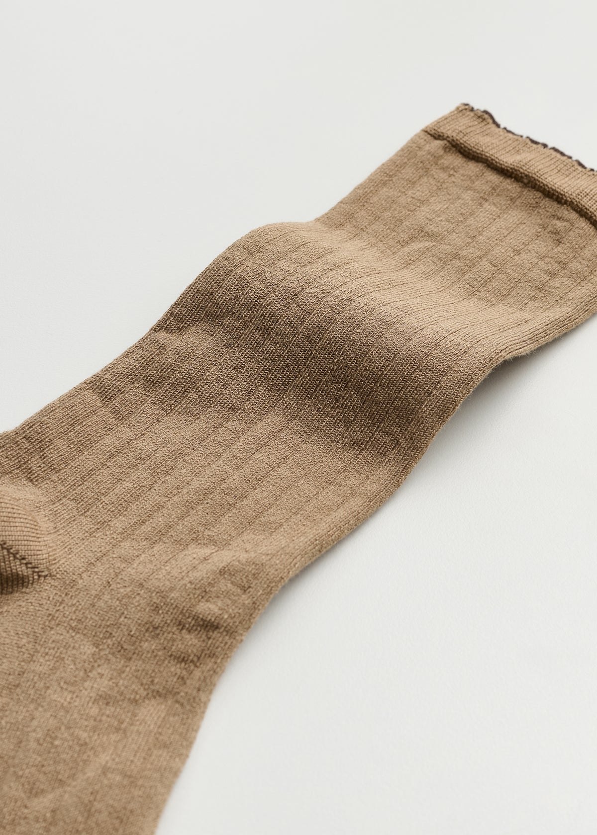 Silk rib socks | Golden light Socks aiayu