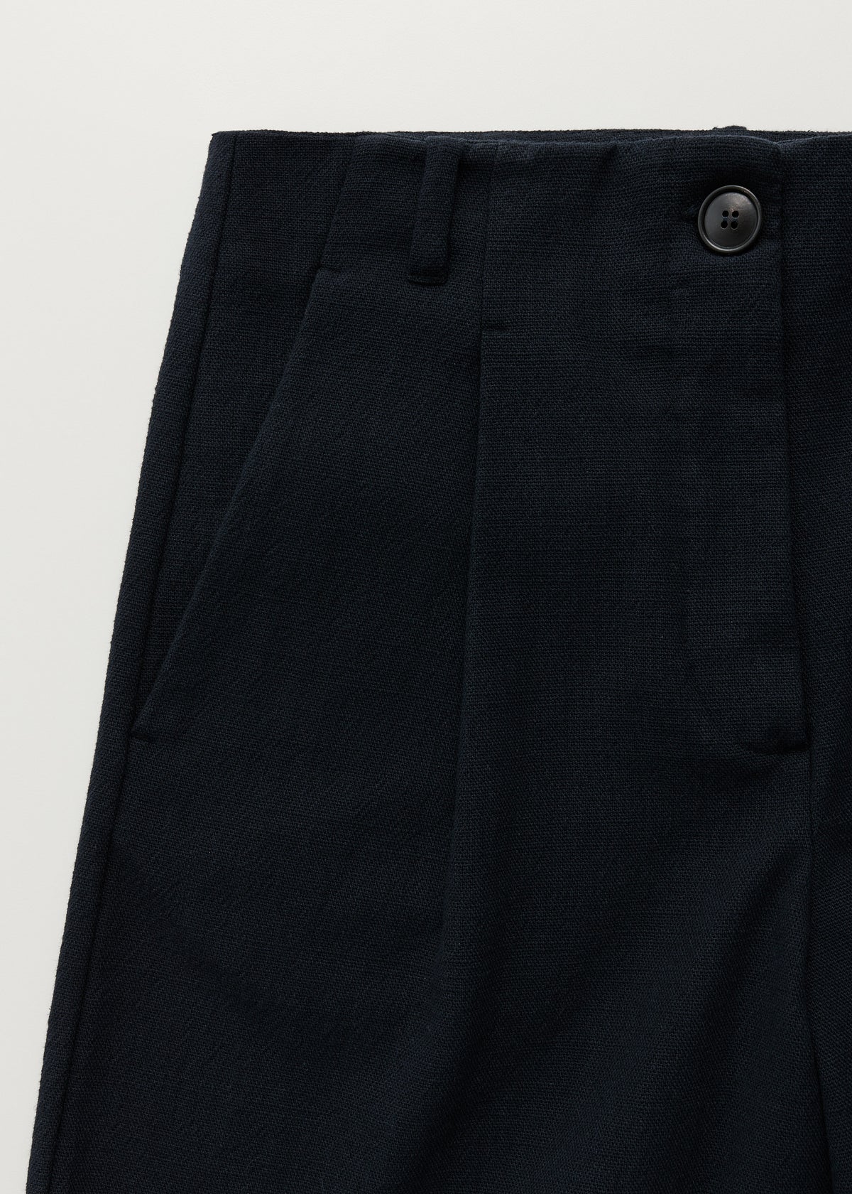 Willy shorts cotton | Navy Shorts aiayu
