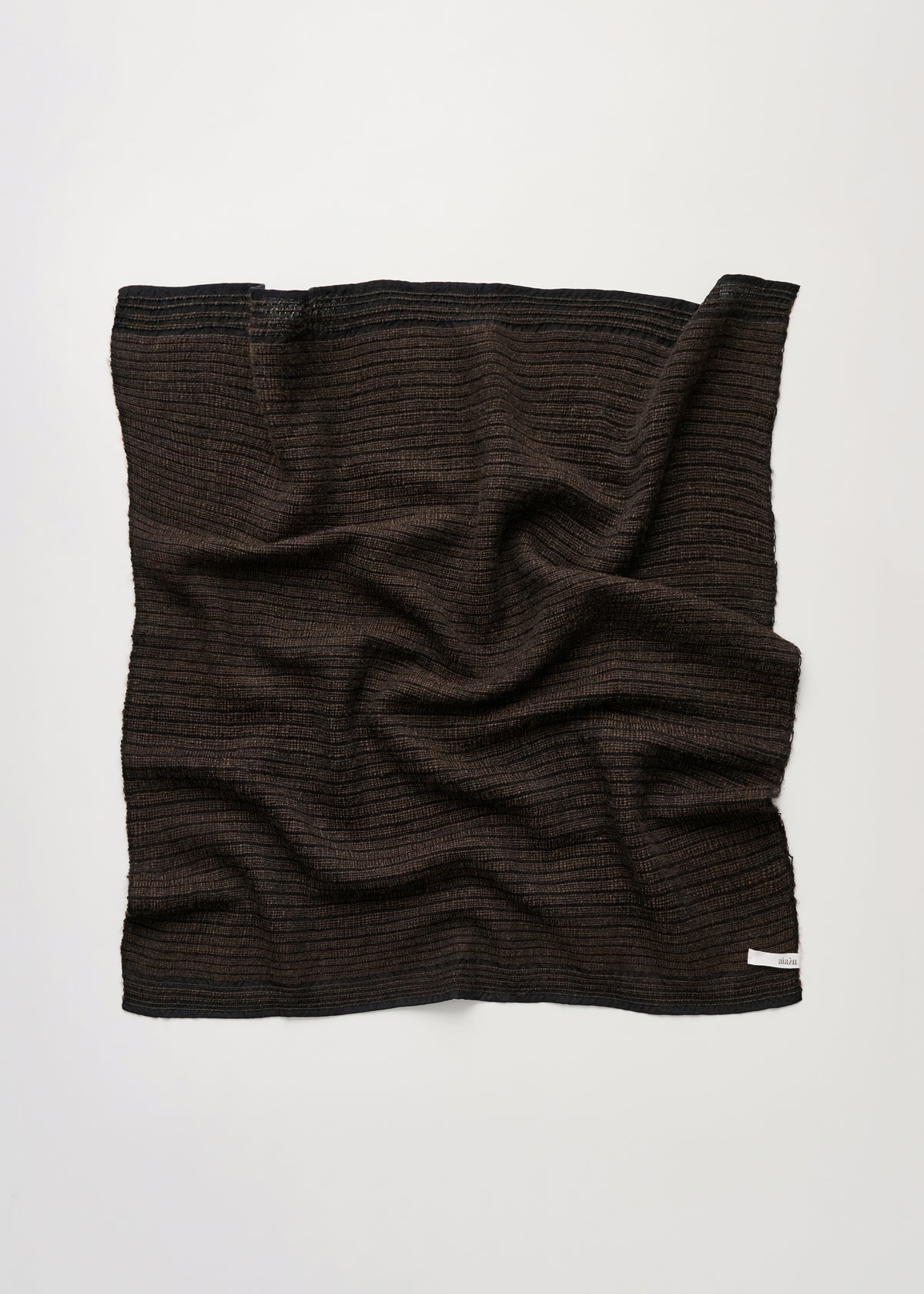 Yas scarf – yak silk blend | Mix pure brown Scarf aiayu