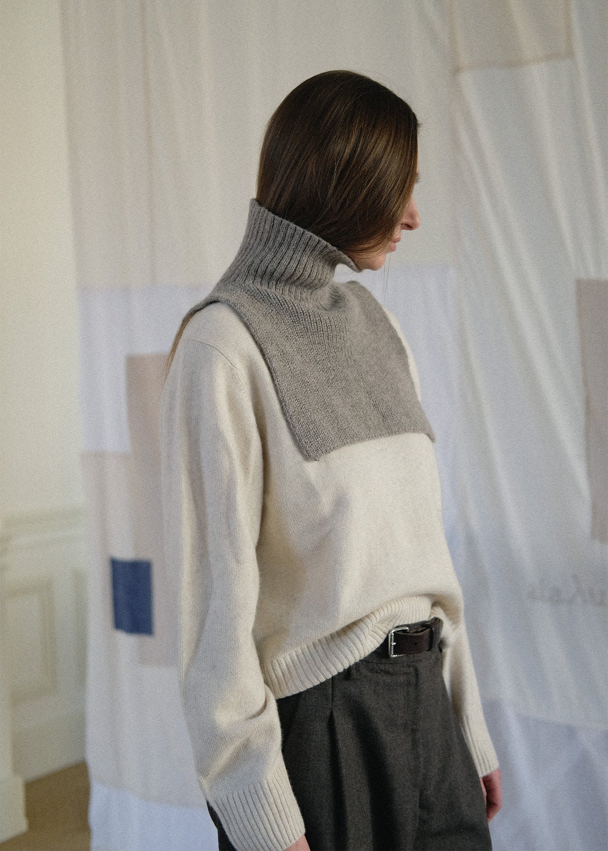 Enya neckwarmer – strikkeopskrift | Multi Sample/The market aiayu