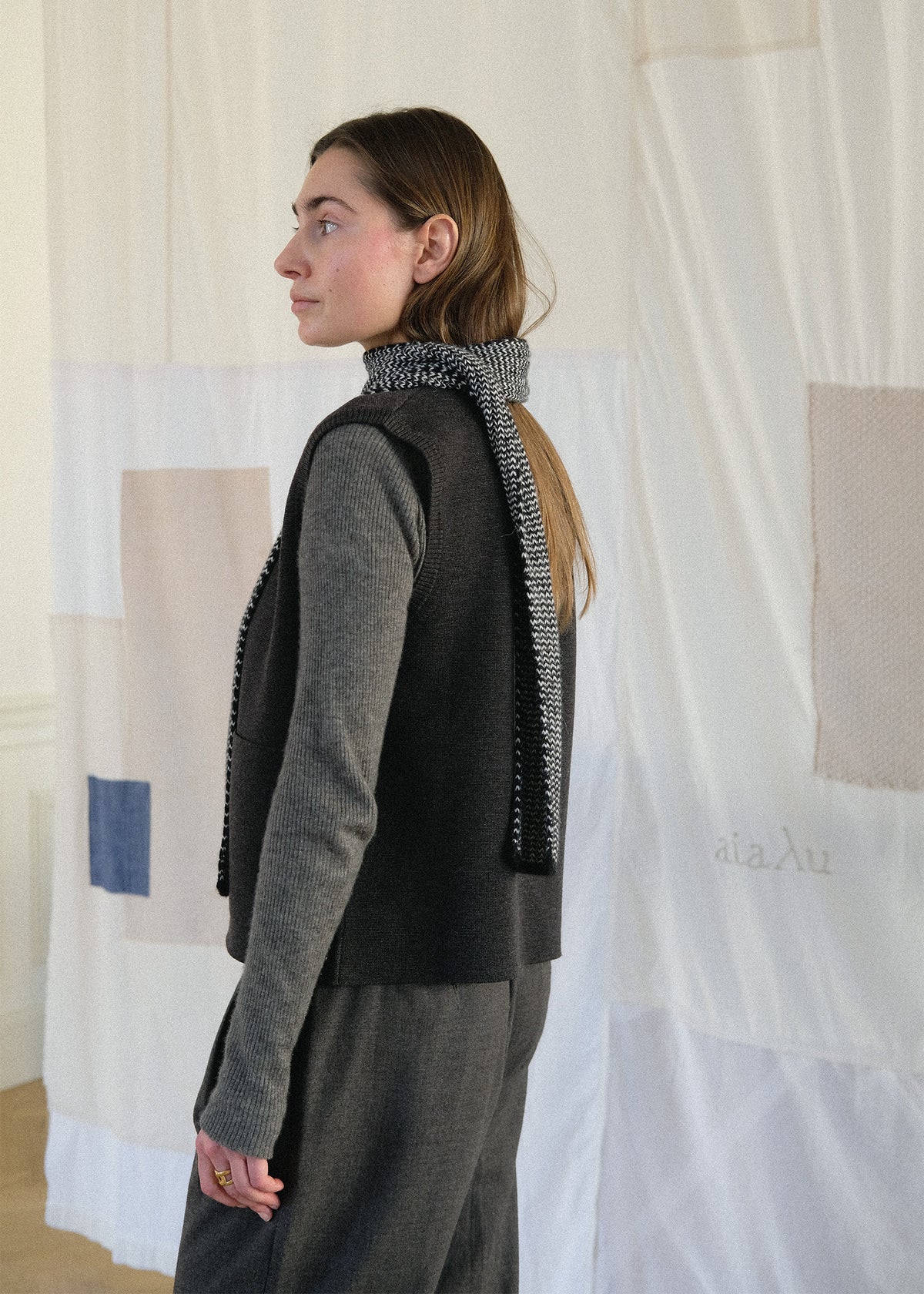 Nardy scarf - Strikkeopskrift | Multi Sample/The market aiayu