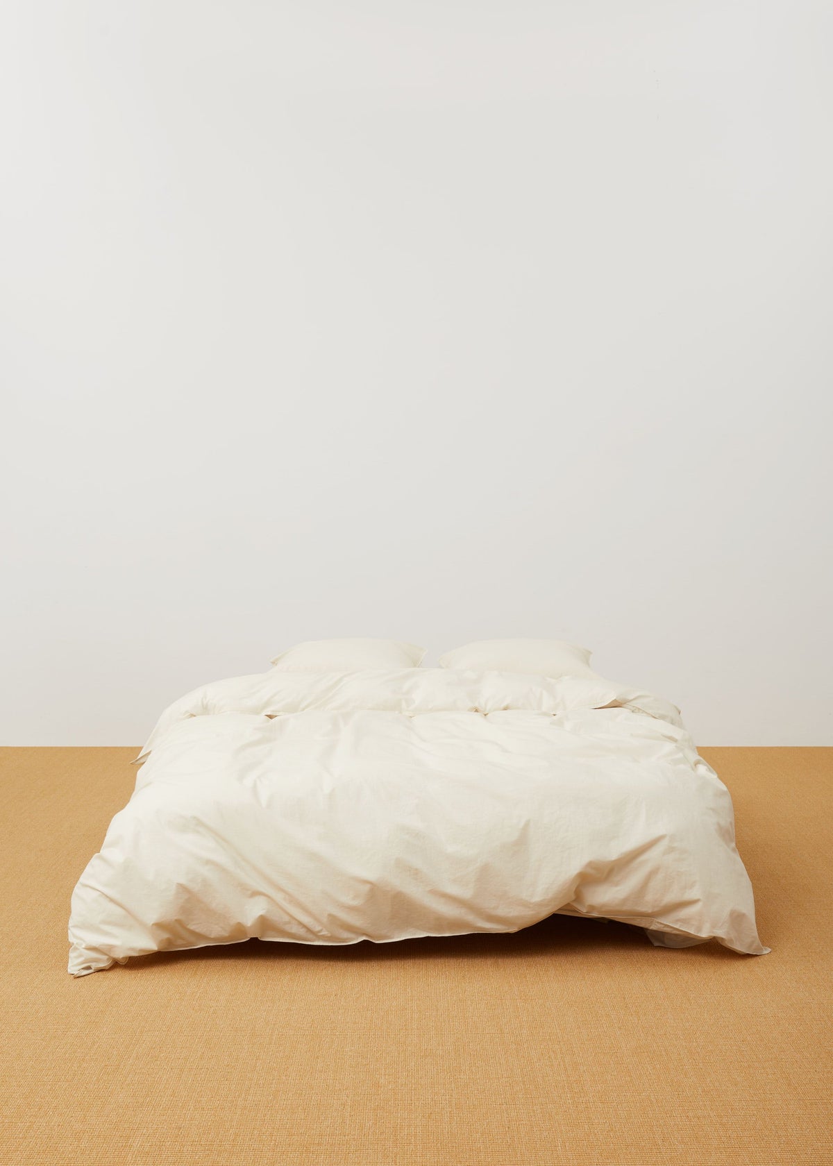 Duvet set strap 200x220 and pillow cases | Pure ecru Bedding aiayu