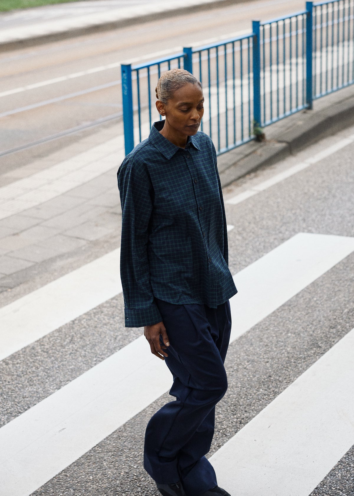 Penny shirt check | Evergreen Shirt Woven aiayu