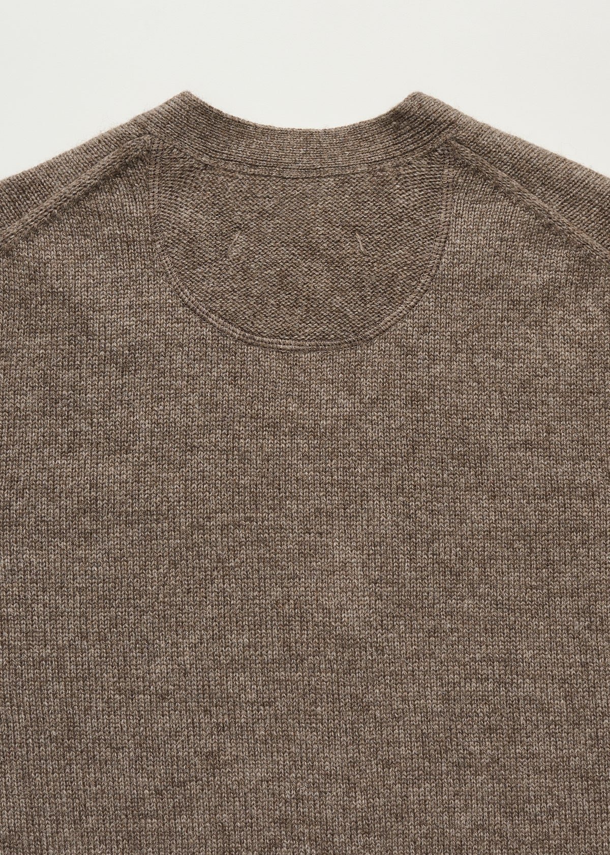 Alexa cardigan – yak | Pure light brown Cardigan aiayu