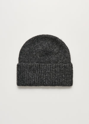 Baby beanie – llama | Pure Dark Grey Hat aiayu
