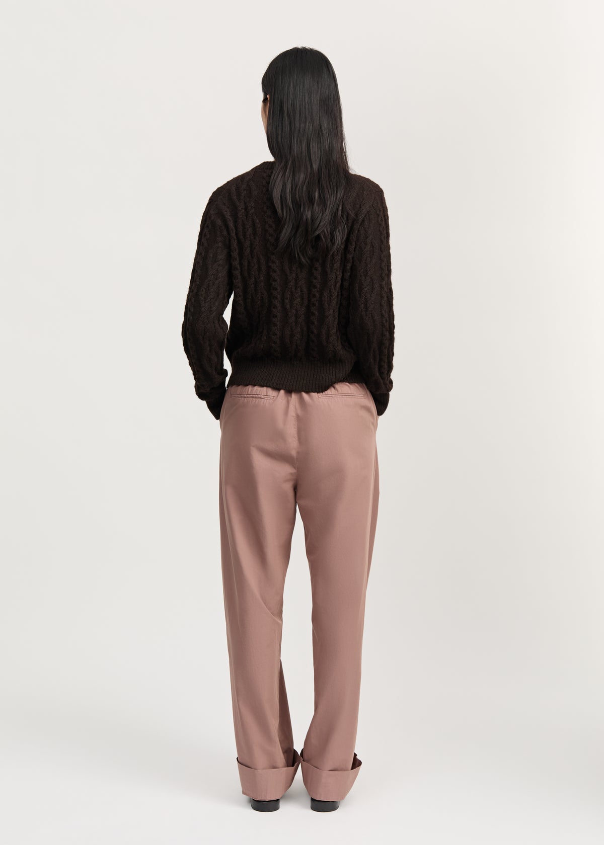 Billy pant zip poplin | Desert blush Pants aiayu
