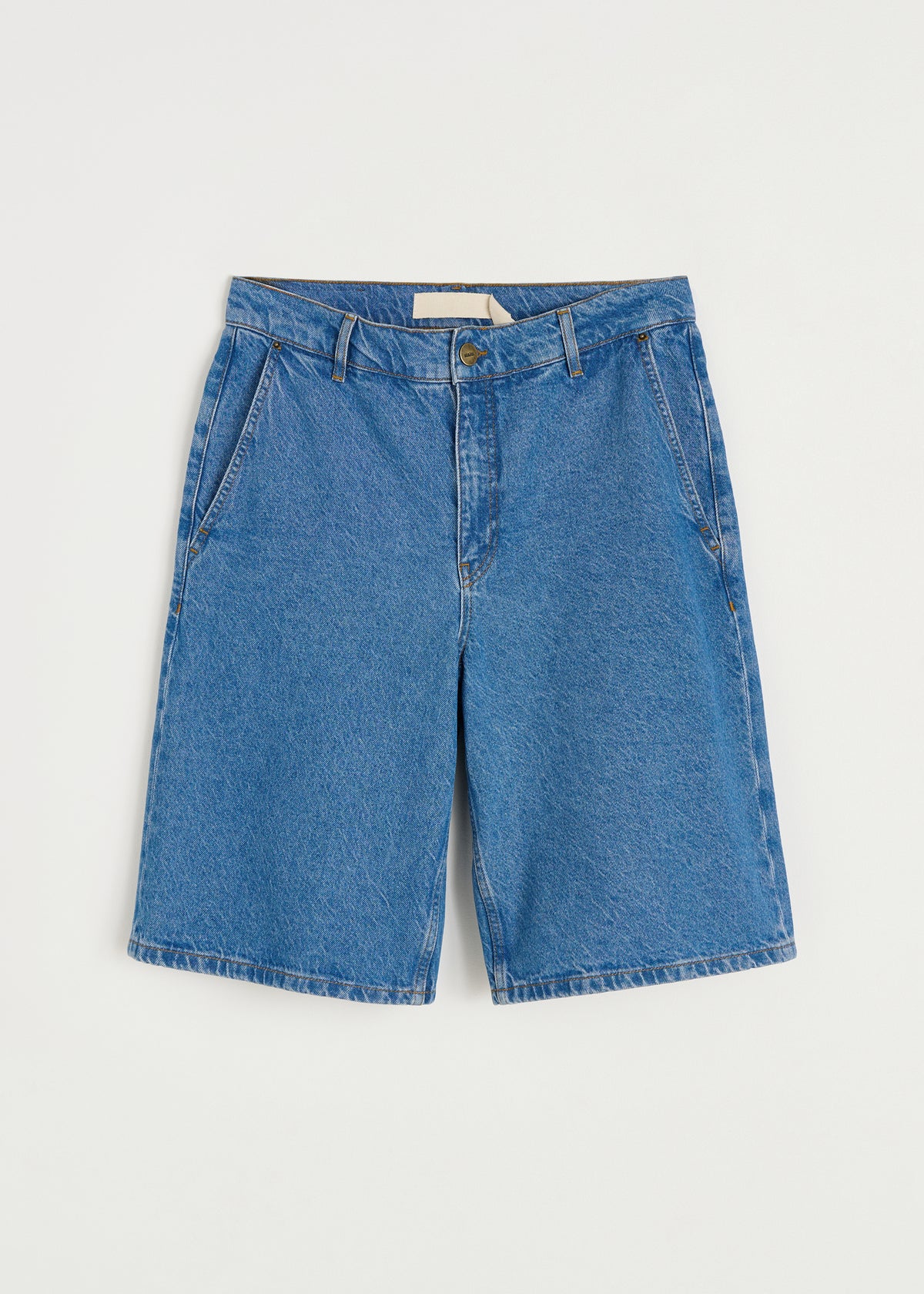 Carlo denim shorts | Clear blue Shorts aiayu