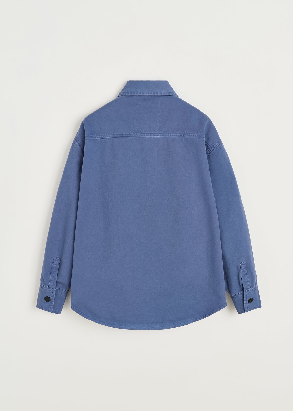 Casy shirt cotton | Washed french blue Shirt Woven aiayu